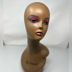 Versatile Mannequin Head: Ideal for Wig Styling and Makeup Practice!